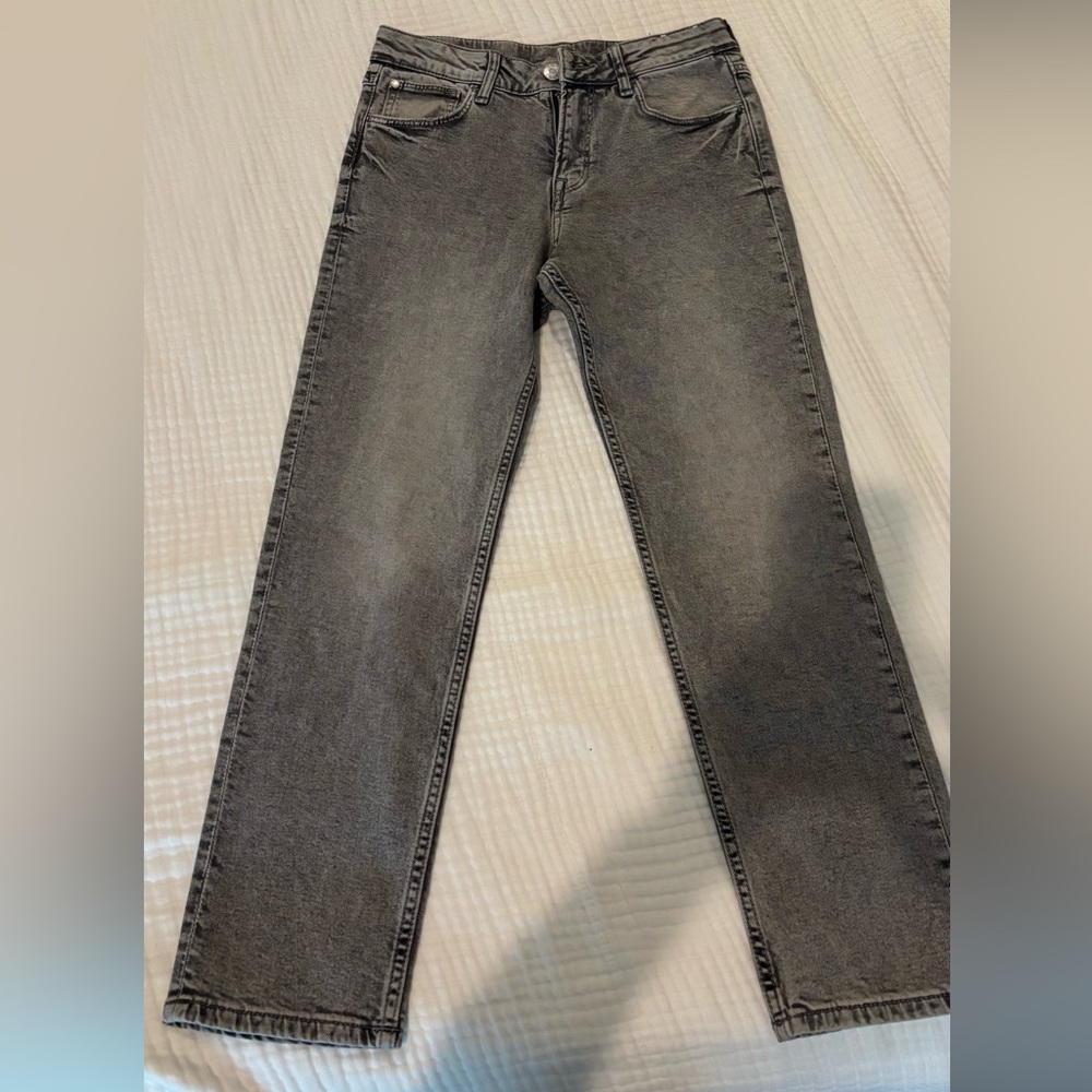 Boys Gray Wash Jeans size 12